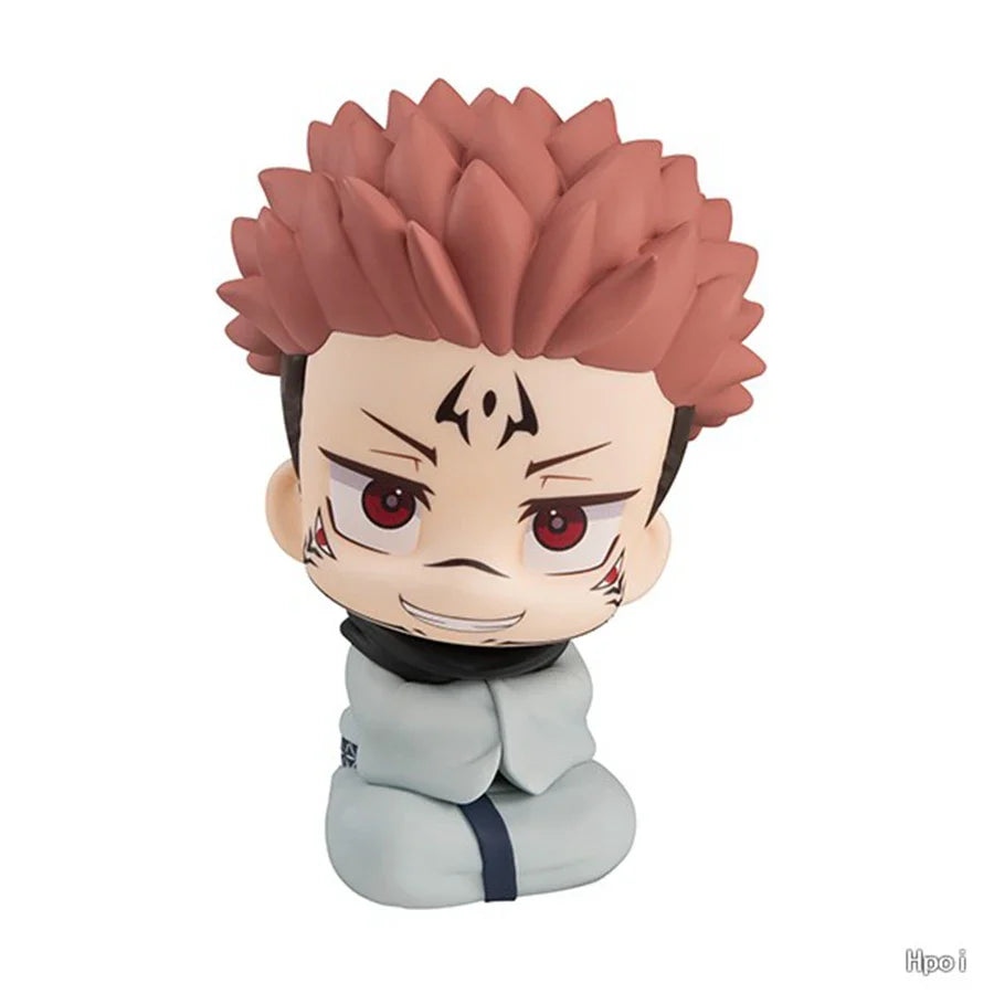 10cm Jujutsu Kaisen Q-Version Anime Figures — Satoru Gojo, Geto Suguru, Fushiguro Toji & Okkotsu Yuta Action Collectibles