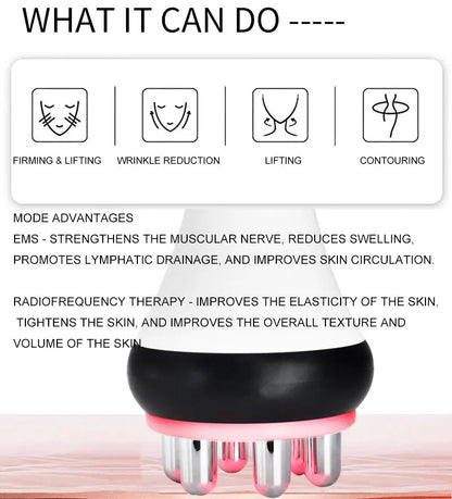 EMS Facial & Body RF Machine – Professional Radio Frequency Beauty Device for Skin Tightening, Face Lifting, and Anti-Aging
