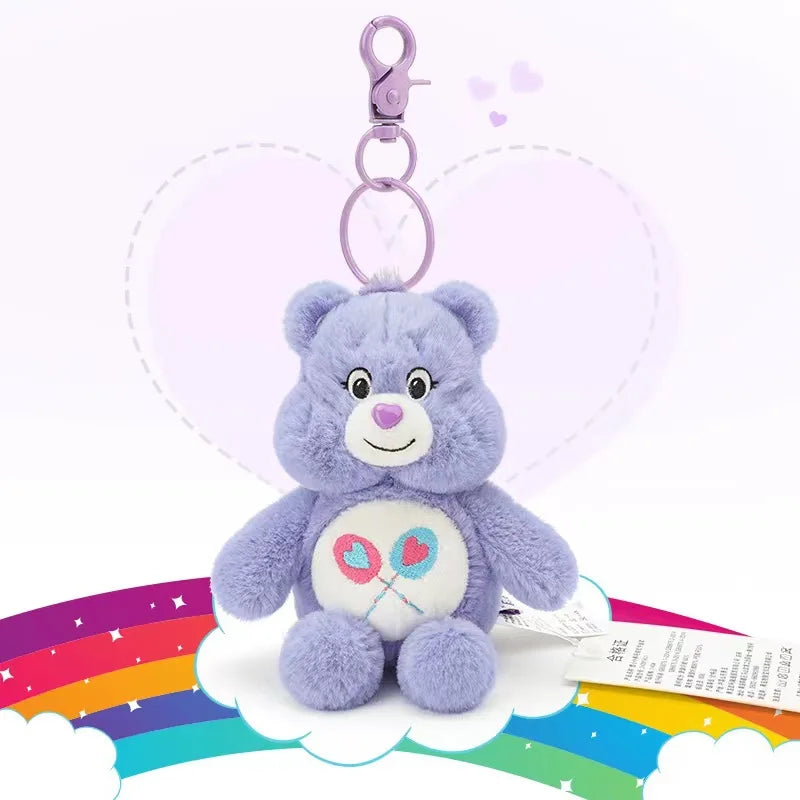 Genuine Care Bears Scented Plush Keychain – Stuffed Toy Bag Charm, Backpack Doll, Birthday & Christmas Gift for Kids