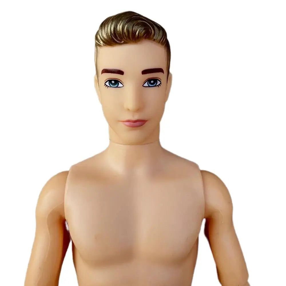 1/6 Boys Doll – 30cm Movable Joint Male Figure, Solid DIY Toy for Kids Birthday Gifts