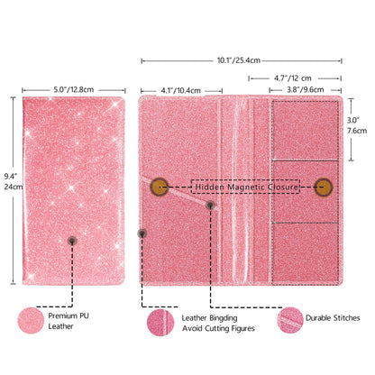 Car Registration & Insurance Card Holder — Vehicle License Document Organizer for Glove Box Compartment