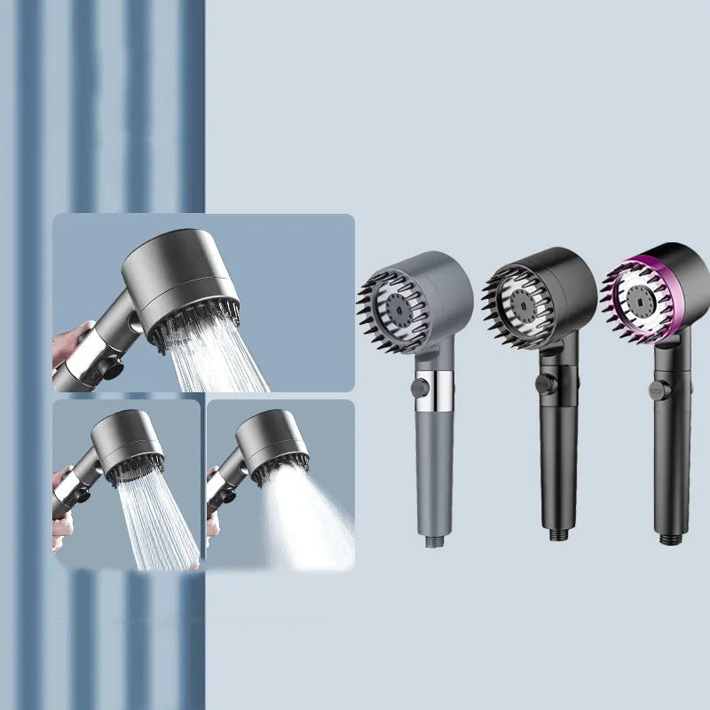 Shower Filter with 4 Modes – Head Massage Showerhead Replacement for Shower Knobs & Bathroom Fixtures