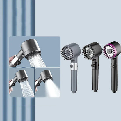 Shower Filter with 4 Modes – Head Massage Showerhead Replacement for Shower Knobs & Bathroom Fixtures