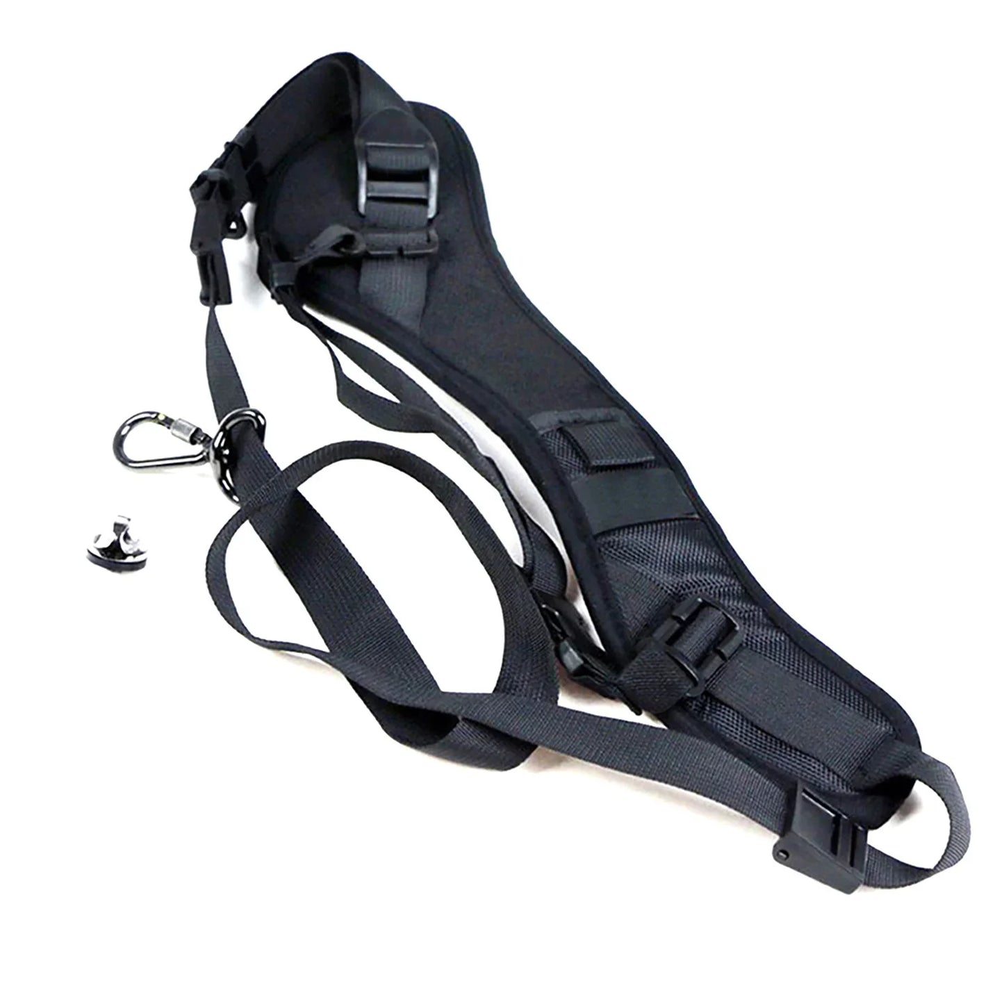 Camera Sling Strap with Safety Tether – Adjustable Comfortable Shoulder Belt for Outdoor Photography