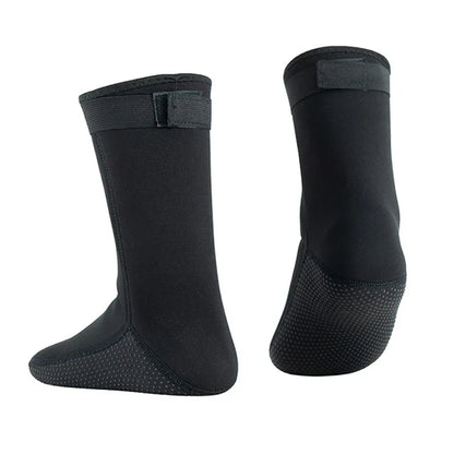 3mm/5mm Neoprene Diving Socks – Non-Slip, Warm Patchwork Wetsuit Shoes for Adults, Surfing, Swimming & Snorkeling Boots