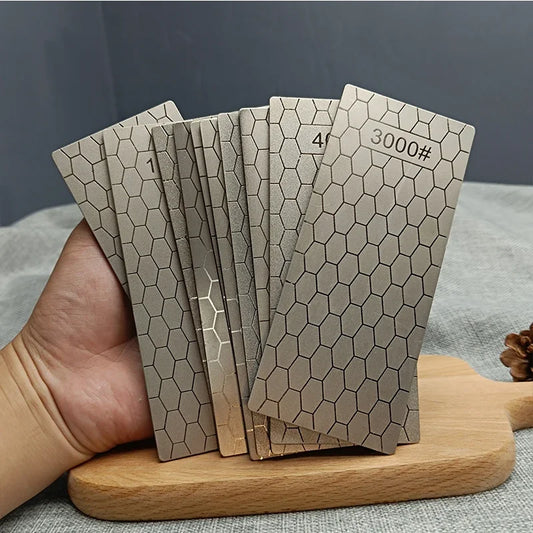 Diamond Sharpening Stone Bar | Knife Sharpener Whetstone for Grinding & Honing | No Base
