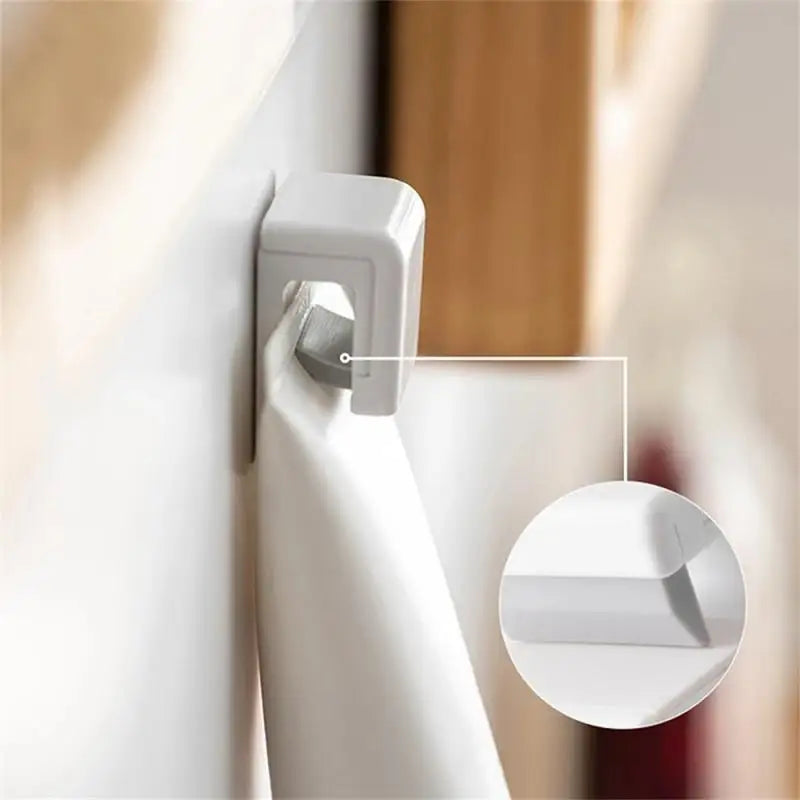 Wall-Mounted Toothbrush Holder Set - Punch-Free, Multiple Quantities (1/2/3/5/10pcs), Toothpaste Storage Rack Organizer, Bathroom Accessories