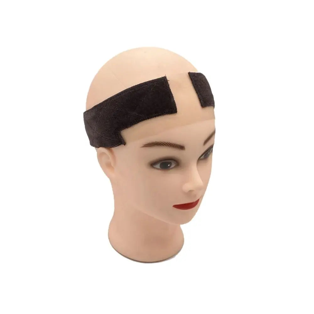 Lace Wig Grip Headband - Non-Slip Soft Velvet Women’s Wig Accessories, Adjustable Grip Scarf for Secure Fit