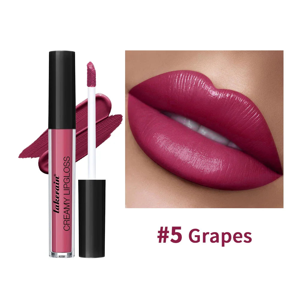 Velvet Matte Lip Gloss – 8 Colors Long-Lasting, Non-Drying, Moisturizing Plumping Lipstick for All Skin Tones