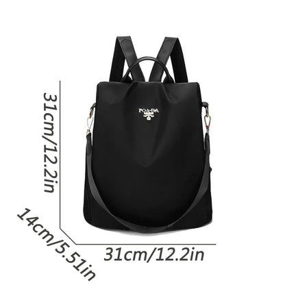 Multi-Functional Backpack for Women - Simple, Versatile, Dual-Use Waterproof and Anti-Theft Bag
