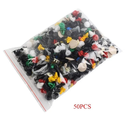 Universal Car Bumper & Door Panel Clips – Auto Fastener Rivets Retainer for All Vehicles