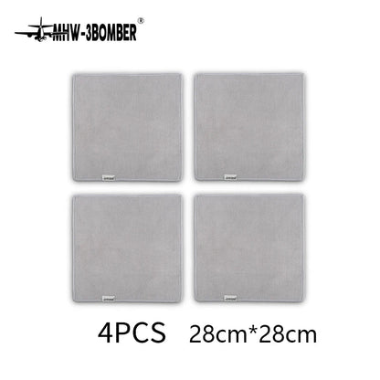 MHW-3BOMBER Barista Coffee Towels – Professional Square Cleaning Cloths for Espresso Machines & Kitchen Use