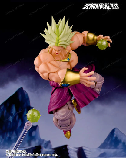 Dragon Ball DF SHF Demoniacal Fit Legendary Berserker Broly Action Figure – Shatter the Universe Collectible Toy Model Gift