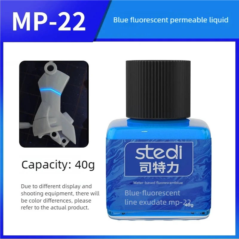 Stedi Panel Liner Paint MP10-MP29 – 40g Water-Based Fluorescent Ink for Model Building & Panel Line Accents
