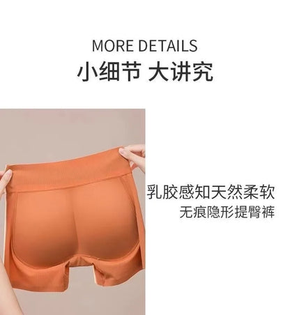 Peach Butt Natural Latex Hip Lifting Pants – Soft Fake Butt Underwear for Enhanced Curves