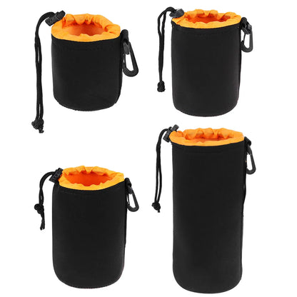 Neoprene Camera Lens Pouch — Waterproof Soft Case for Canon, Sony & Most DSLR Cameras