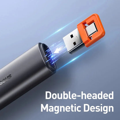 Baseus Wireless Presenter with USB Pointer - Infrared Remote Control Pen for Projector Powerpoint Slide and PPT Page Turning
