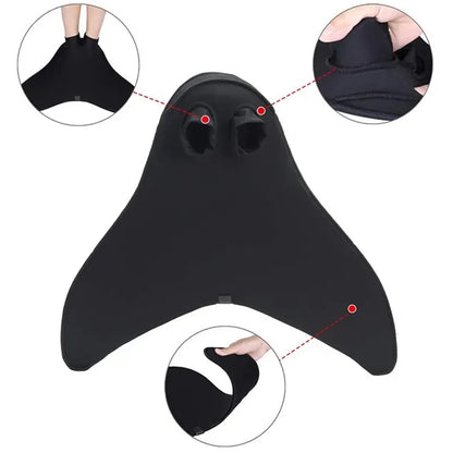 Swimming Fins for Children & Adults — Mermaid Training Flippers, Diving Foot Monofin for Pool, Swim, and Water Fun