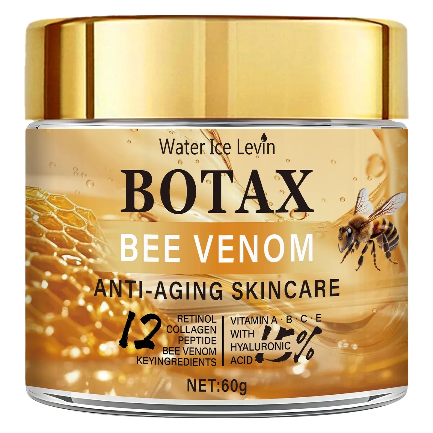 Botax Bee Venom Cream - Deep Wrinkle Care, Skin Firming & Rejuvenating Moisturizer 60g