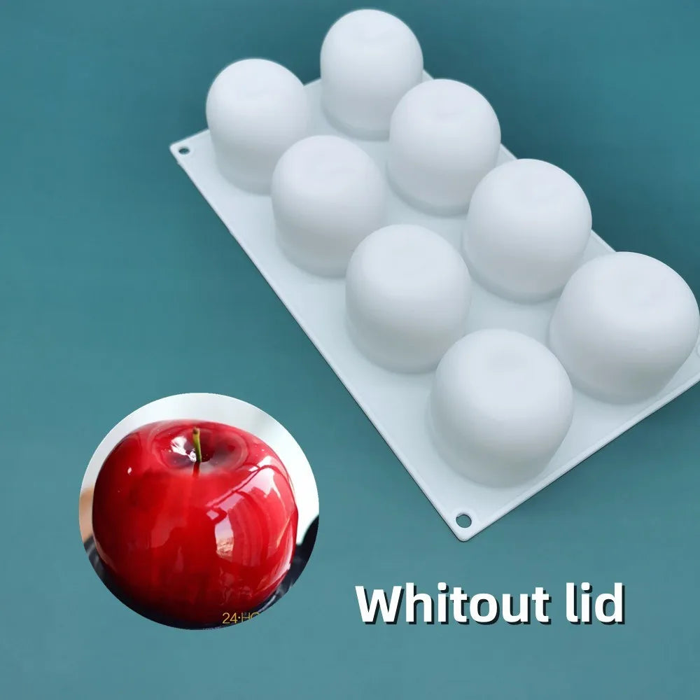 3D Fruit Shape Silicone Cake Mold — French Dessert Baking Tools for Brownies, Mousse & Pastry Decoration