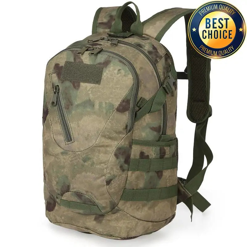 35L 900D Tactical Backpack – Men’s Camouflage Camping, Hiking, Hunting & Outdoor Travel Rucksack
