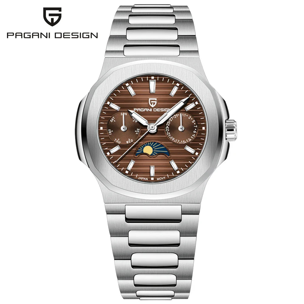 2024 PAGANI DESIGN Women's Luxury Quartz Watch – Sapphire Waterproof Wristwatch Gift for Her