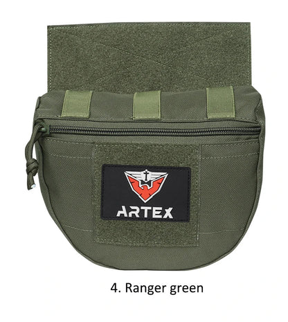 JPC/CPC Tactical Chest Pouch – Large Sub-Pouch MOLLE Expansion for Vest & Lower Belly Storage