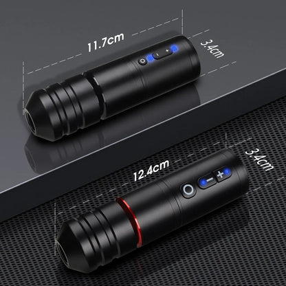 Ambition Ninja Pro Wireless Tattoo Machine – Portable Rotary Pen with 2400mAh Battery & Coreless Motor for Artists