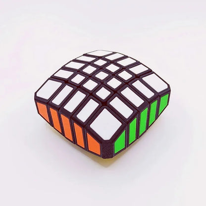 Zcube Zepuzzles 1×4×4 Floppy Cube Puzzle - 3D Printed Irregular Twisty Brain Teaser
