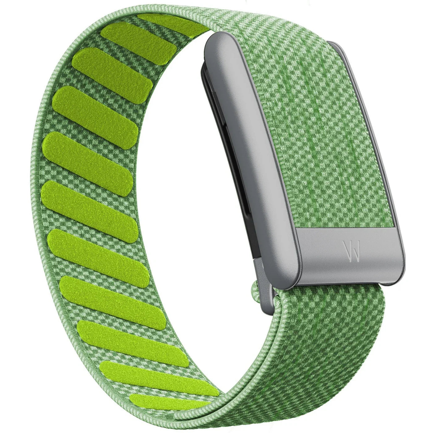 Whoop 5.0 Compatible Nylon Wristband - Black, Silver & Gold Woven Elastic Sports Replacement Strap
