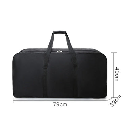 Foldable Wheel Luggage Storage Bag - Large Capacity Expandable Trolley Suitcase with Wheels