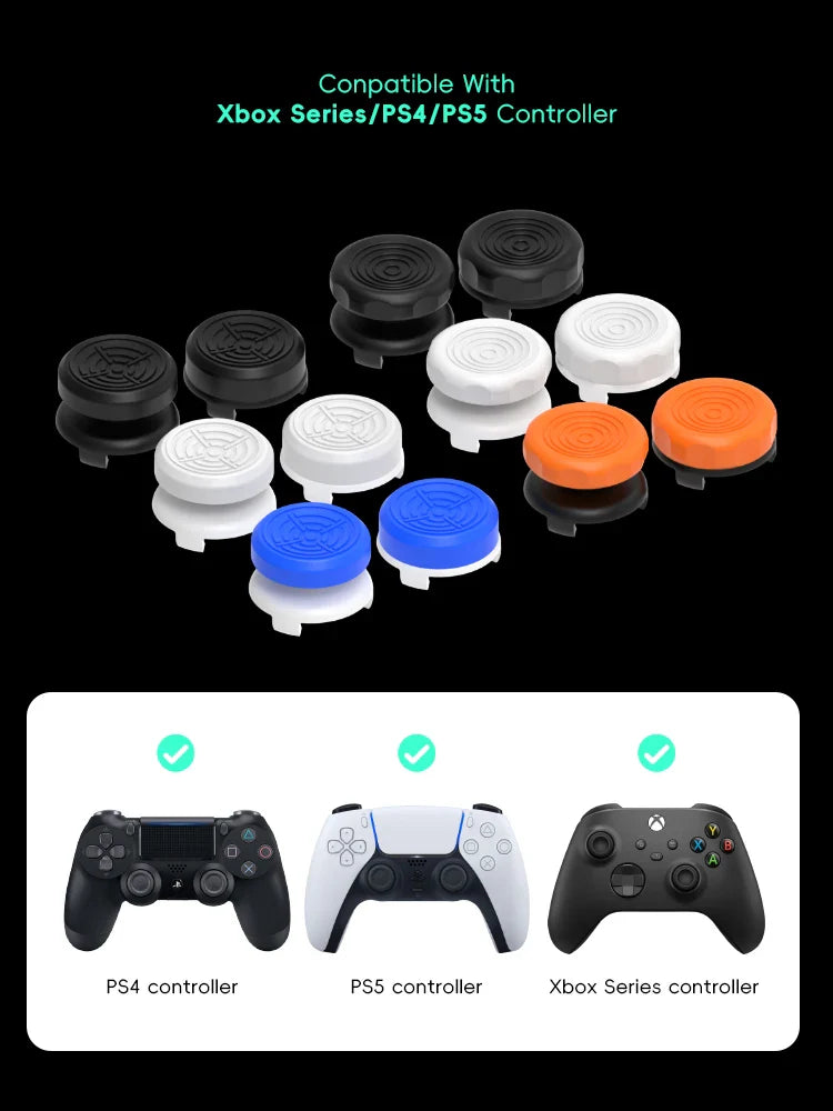 DATA FROG High-Rise FPS Freek Galaxy – Analog Stick Performance Upgrade for PS4 & Xbox One Controllers