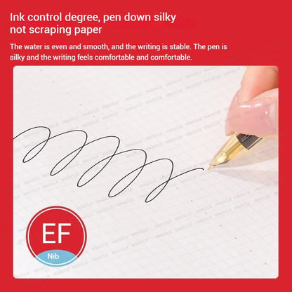 KACO Coca-Cola Retro Fountain Pen - EF Fine Point Ink Pen for Calligraphy, Writing & School Supplies