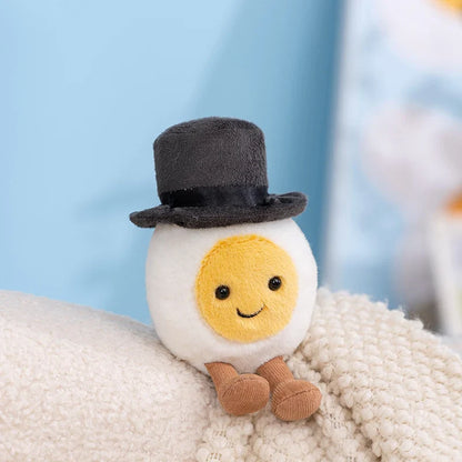 Cute Dessert Plush Toys – Soft Cake, Waffle, Pancake, Macaron, Éclair Stuffed Dolls for Kids Gift & Home Decor
