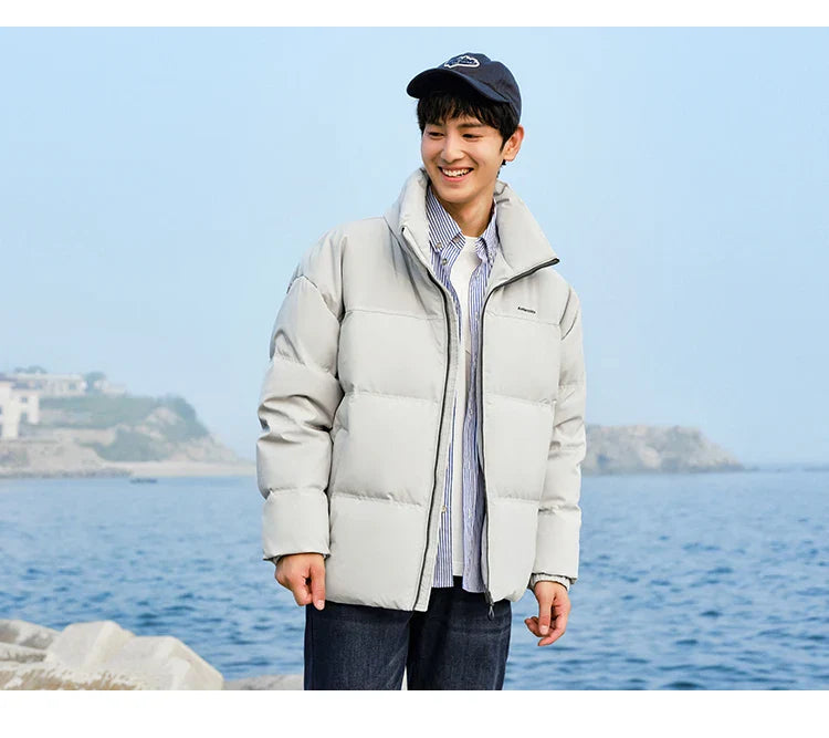 Semir 2024 Winter Down Jacket – Windproof, Waterproof Puffer Coat for Men and Women, Cold-Proof Outerwear for Couples