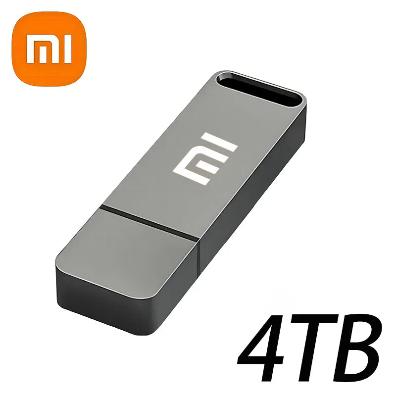 Xiaomi 16TB USB 3.2 Flash Drive — High-Speed Portable SSD Pen Drive, Metal Type-C, Waterproof Memory U Disk