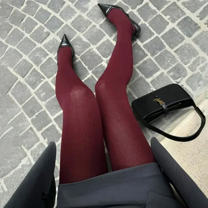 Talenza Women's Tights – Slim Stockings, Super Elastic Leggings, Large Size, Sexy Pantyhose for Spring, Autumn, Winter