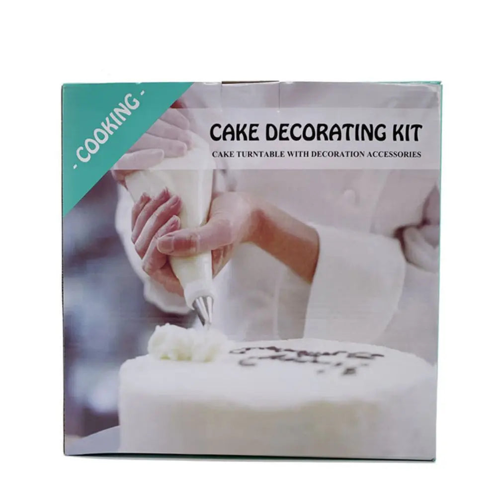 Non-Slip Plastic Cake Turntable – Laminating Table for Baking & Cake Decorating Tools