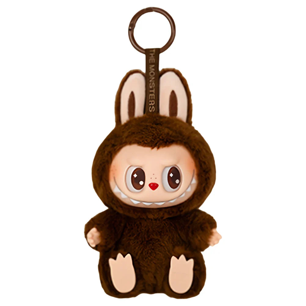 Labubu Anime Plush Doll Figure – Sweetheart Vinyl Pendant, Kawaii Backpack Decoration, Kids Christmas Gift