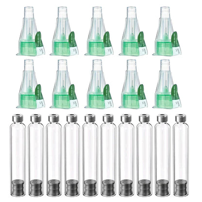 Magic Pen Tattoo & Insulin Pen Cartridges — 10pcs 3ml Empty Cassette Bottles for Lilly Injection