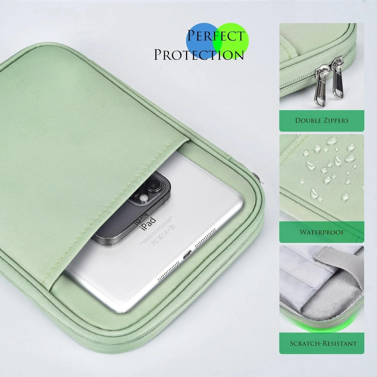 Shockproof Zipper Sleeve Case for RedMagic Astra & Gaming Tablet 3 Pro 9.06" Protective Pouch Cover