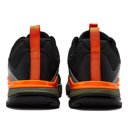 HOBIBEAR Unisex Hiking Sneakers – Lace-Up Outdoor Walking Shoes with Artificial Leather