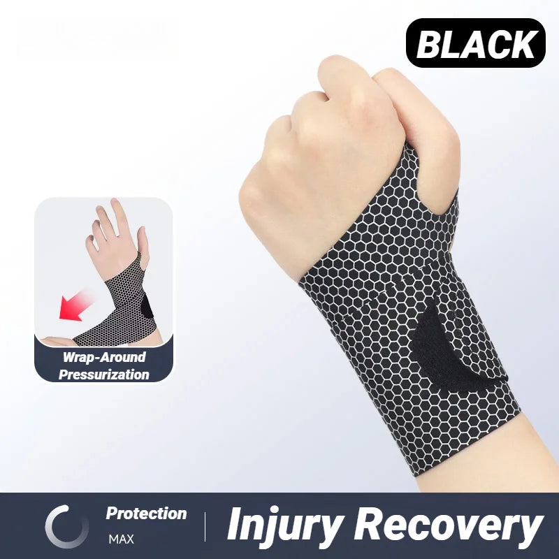 Adjustable Ultra-Thin Wrist Strap — Breathable Support for Sprains, Pain Relief, Gym Exercise, Arthritis & Carpal Tunnel