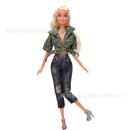New Doll Clothes for 30cm Barbie – BJD Doll Outfit Accessories for Girls DIY Toy
