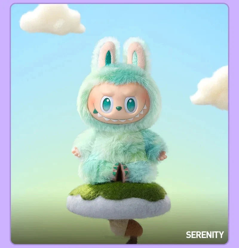 Labubu V3 Blind Box Figure — 100% Original Big Into Energy Monster Pendant | Genuine Anime Doll Action Figurine