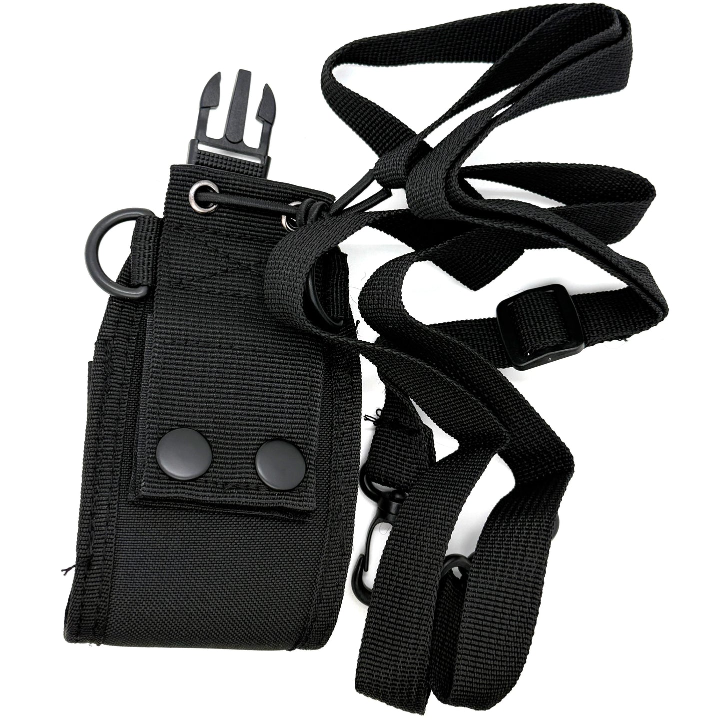 Multi-Function Universal Pouch Holster Case for GPS PMR446 Two-Way Radios, Motorola, Kenwood, Midland, ICOM & Yaesu Transceivers