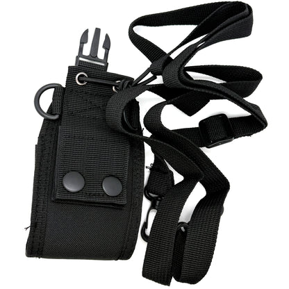 Multi-Function Universal Pouch Holster Case for GPS PMR446 Two-Way Radios, Motorola, Kenwood, Midland, ICOM & Yaesu Transceivers