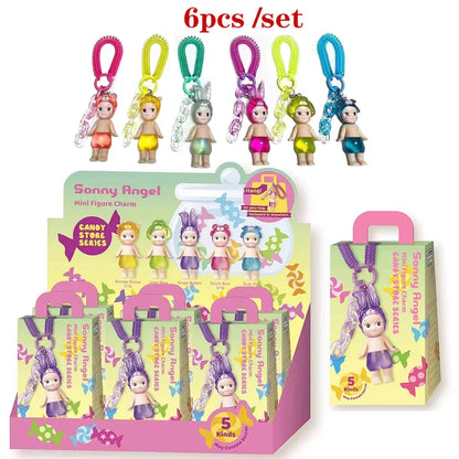 Sonny Angel Candy House Series Blind Box Doll — Cute Keychain Pendant, Handmade Trendy Gift for Girls’ Birthday