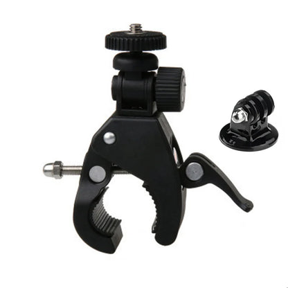 Handlebar Mount Bracket for GoPro & Action Cameras — Bike & Motorcycle Holder for GoPro 12/10/9/8/5, DJI, Insta360, SJCAM
