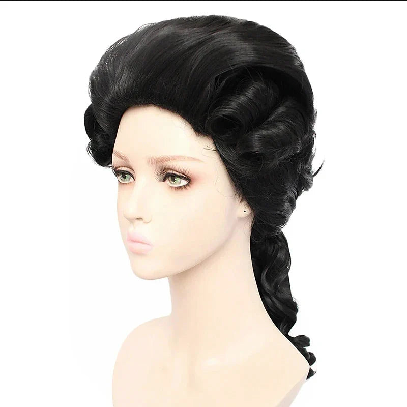 HAIRJOY Synthetic Duchess Judge Cosplay Wig - Long Heat-Resistant Curly Anime Hair for Men and Women